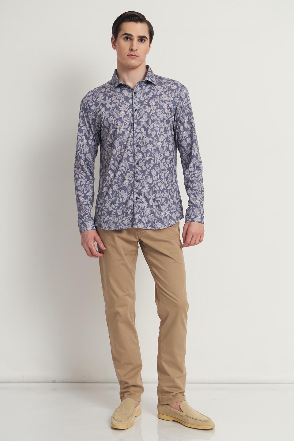 Рубашка Desoto с цветочным принтом