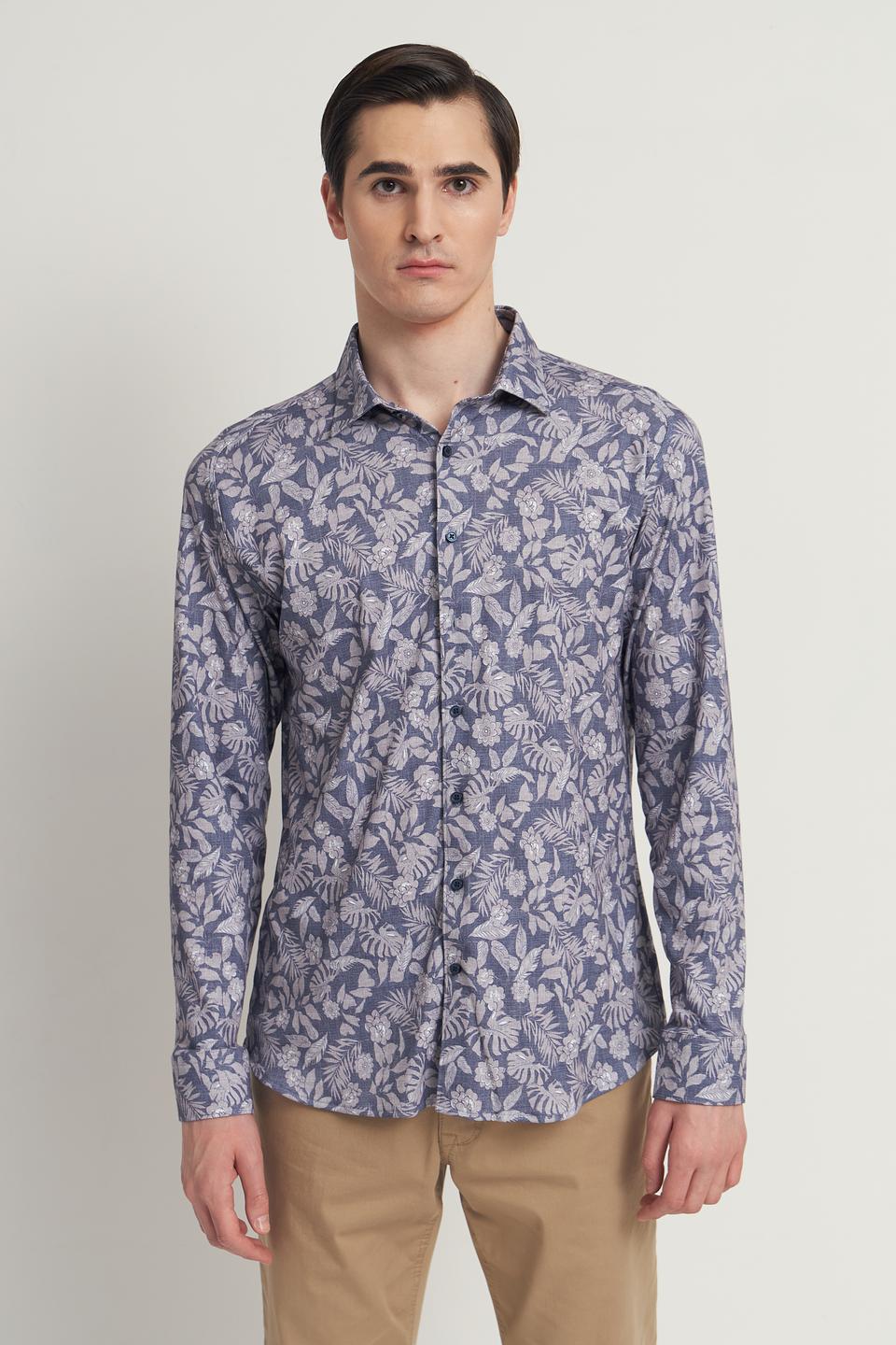 Рубашка Desoto с цветочным принтом