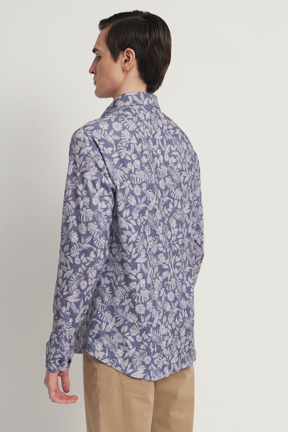 Рубашка Desoto с цветочным принтом