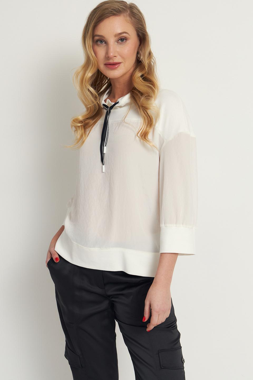 Блуза Marc Cain с лентой