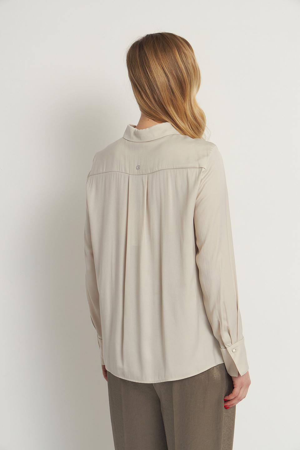 Рубашка Marc Cain бежевая