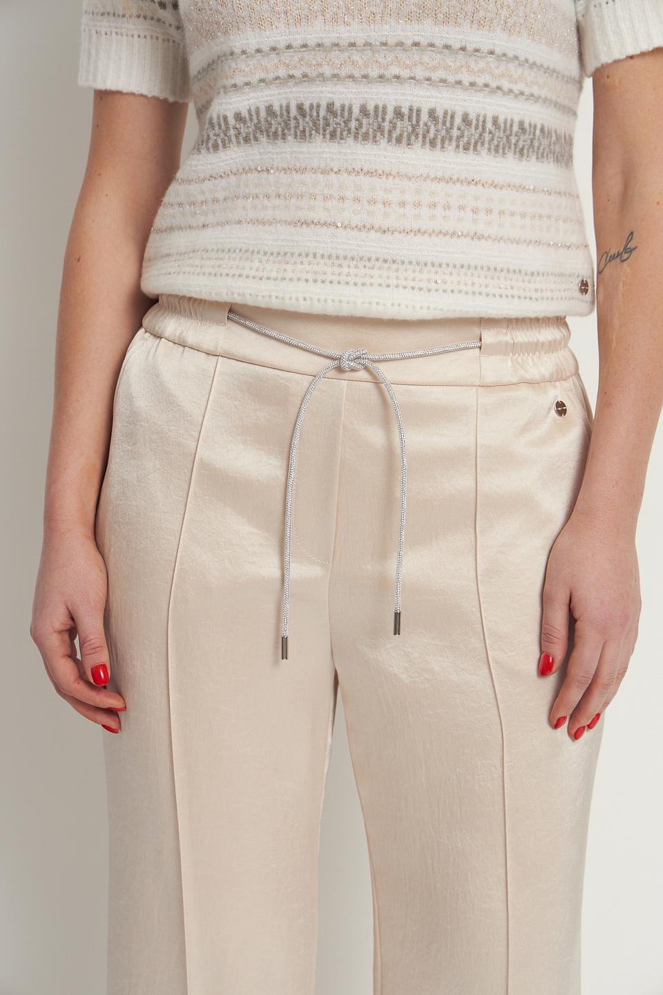 Брюки Marc Cain бежевые с завязками