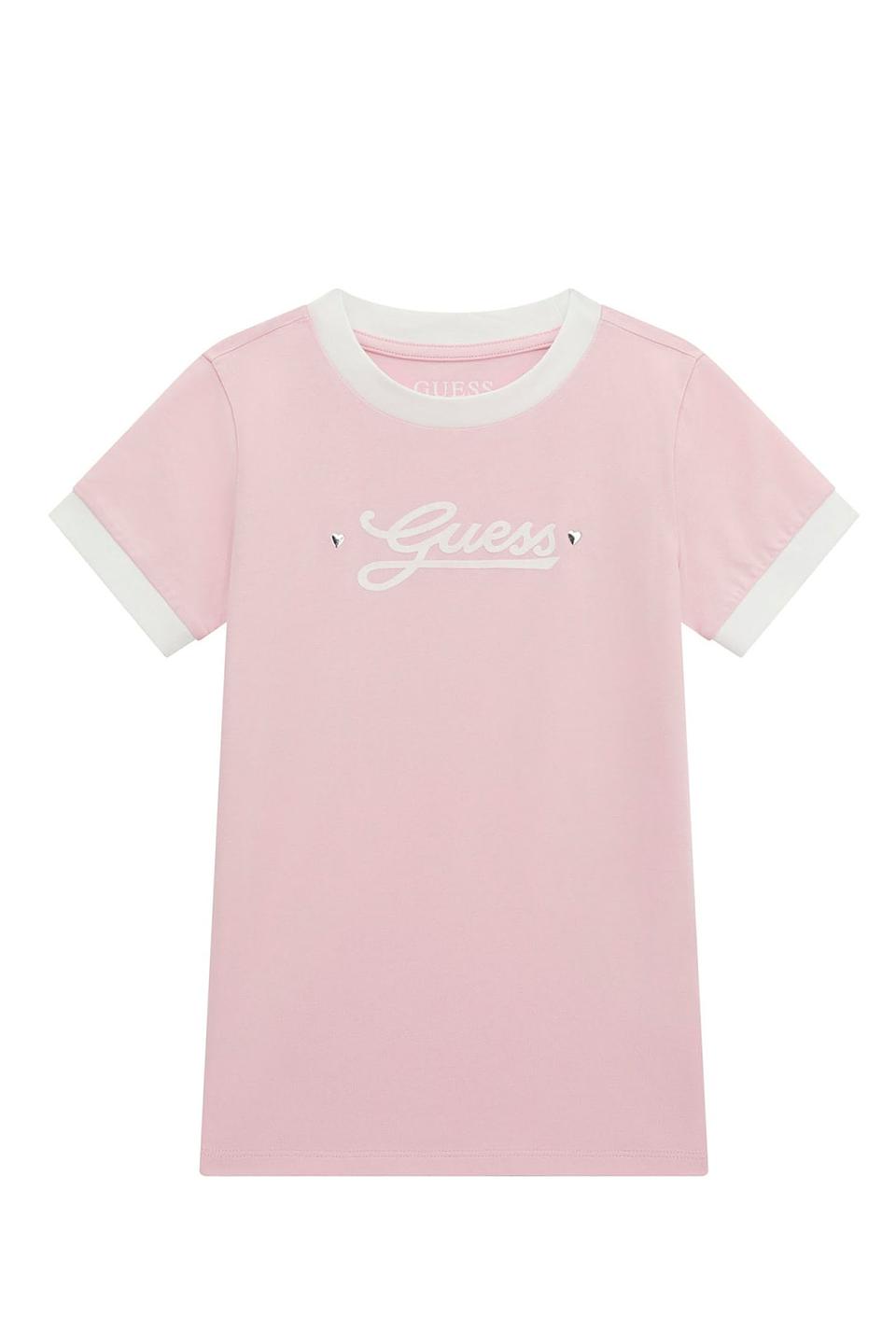 Футболка Guess для девочки, розовая