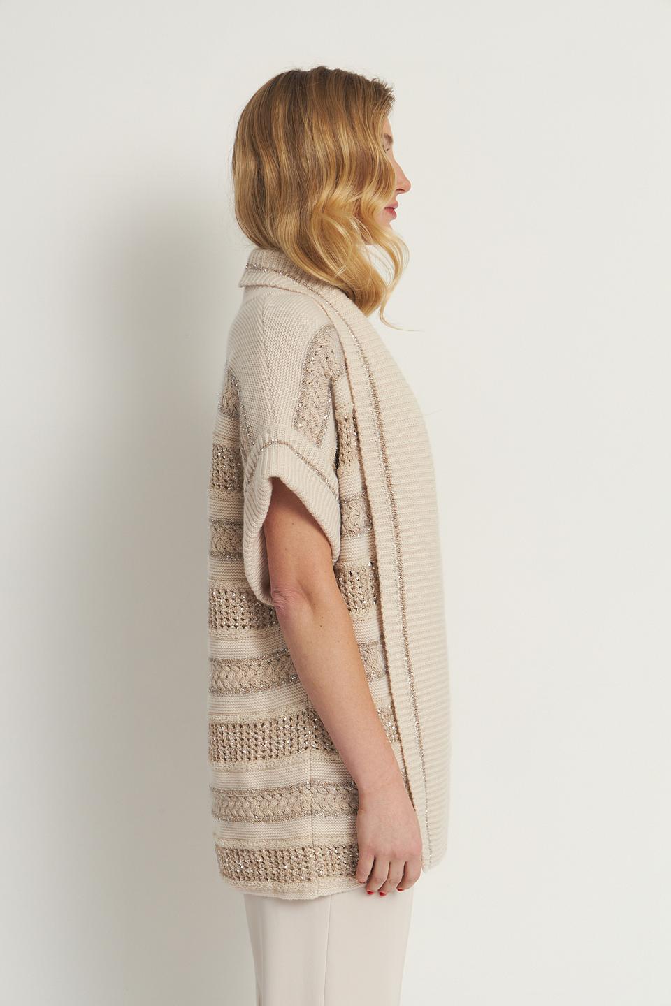 Жакет Marc Cain вязаный бежевый