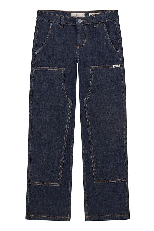 Брюки Guess джинсовые карго синие