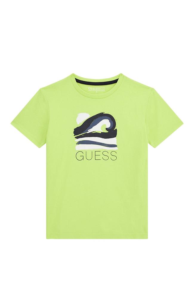 Футболка Guess детская лайм