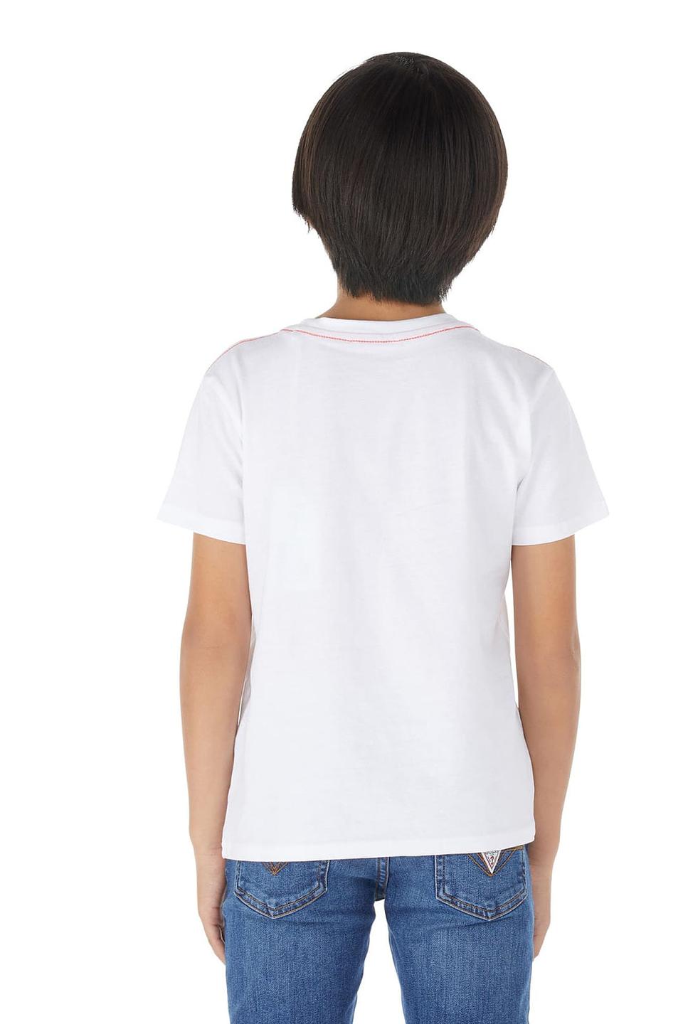 Футболка Guess логотип белый