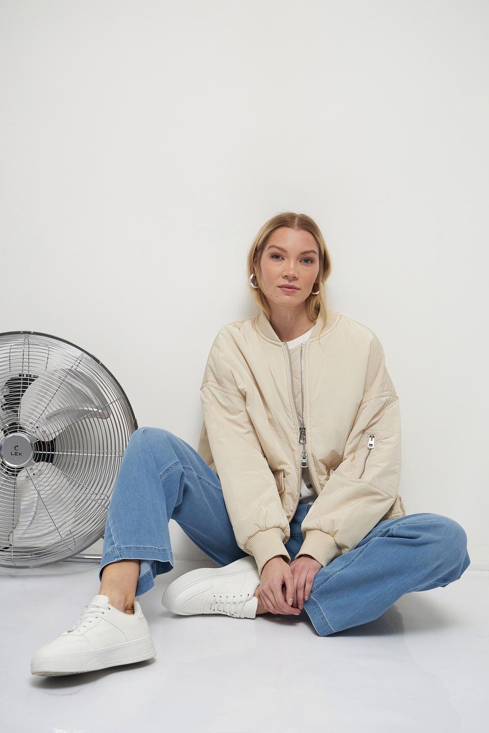 Куртка Marc O Polo стеганая бежевая