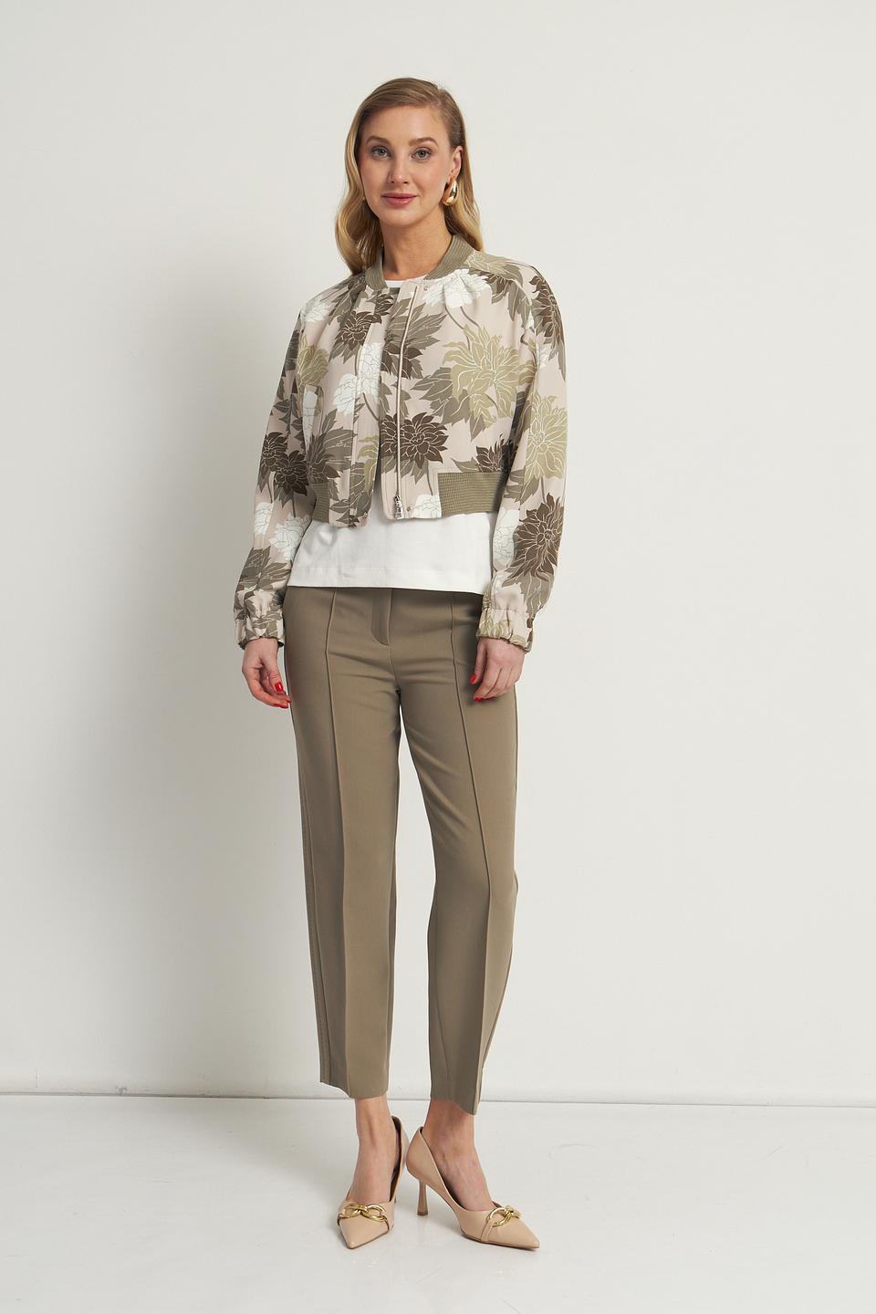 Жакет Marc Cain с цветочным принтом