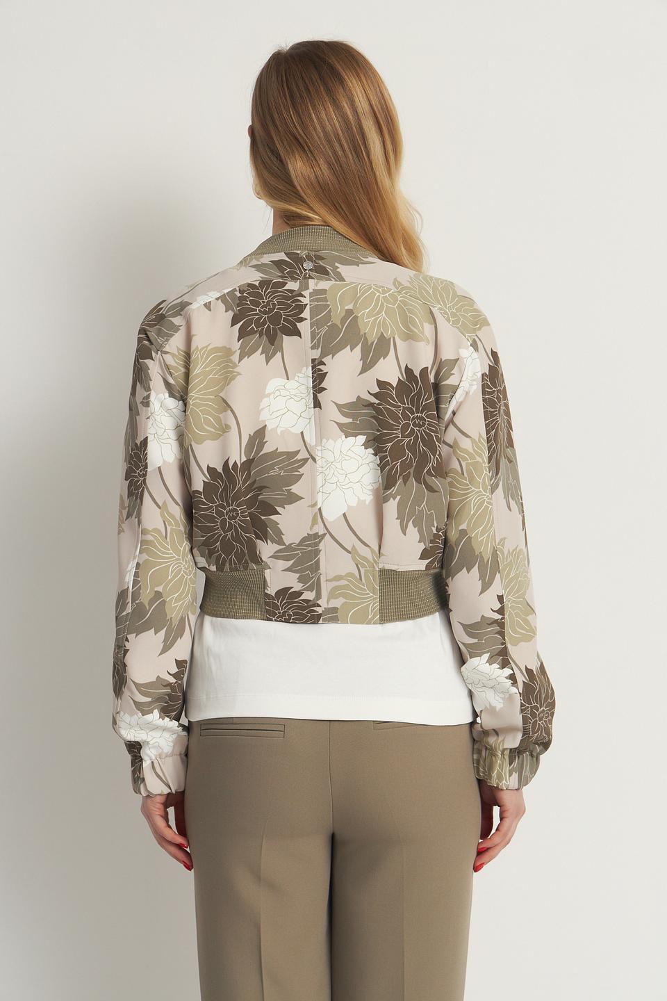 Жакет Marc Cain с цветочным принтом
