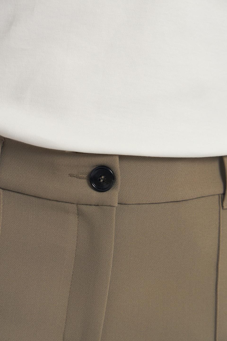 Брюки классические Marc Cain хаки