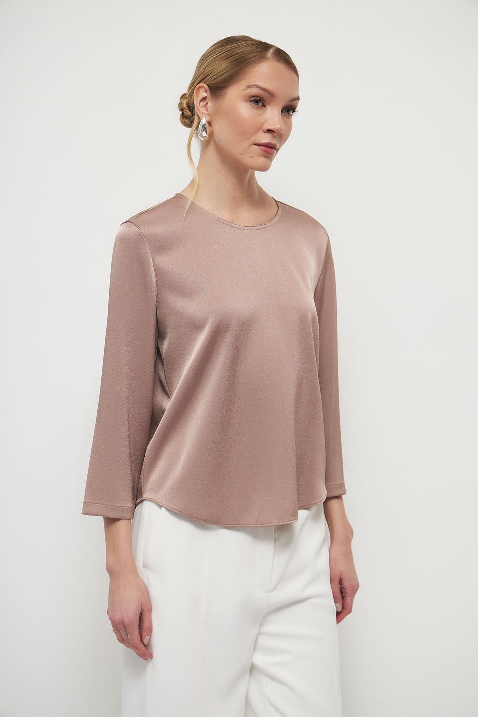 Блуза Luisa Cerano коричневая