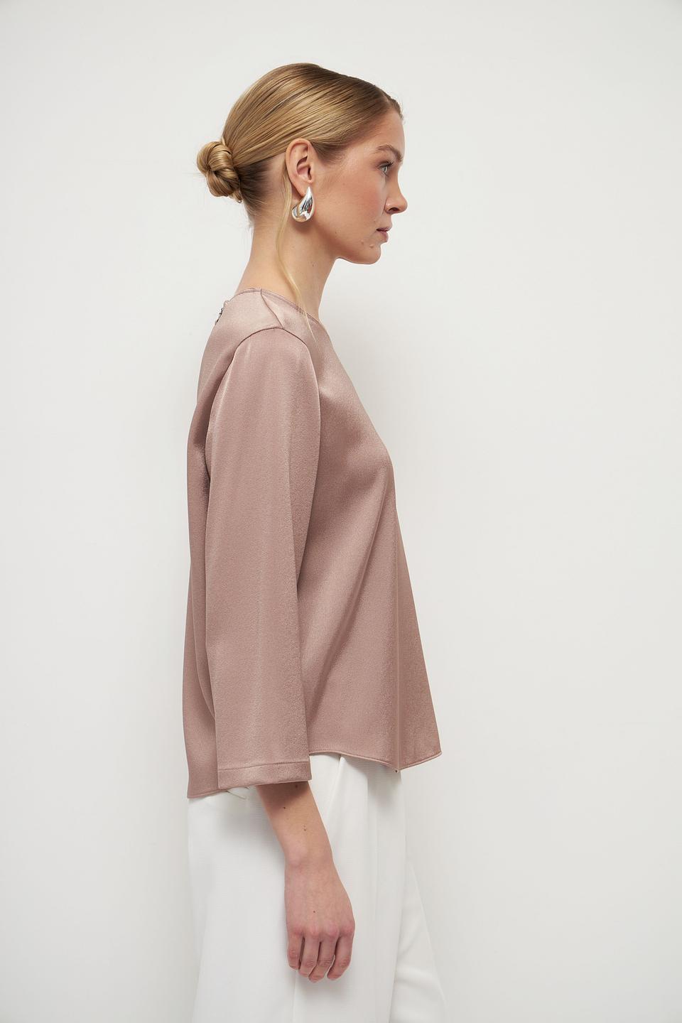 Блуза Luisa Cerano коричневая