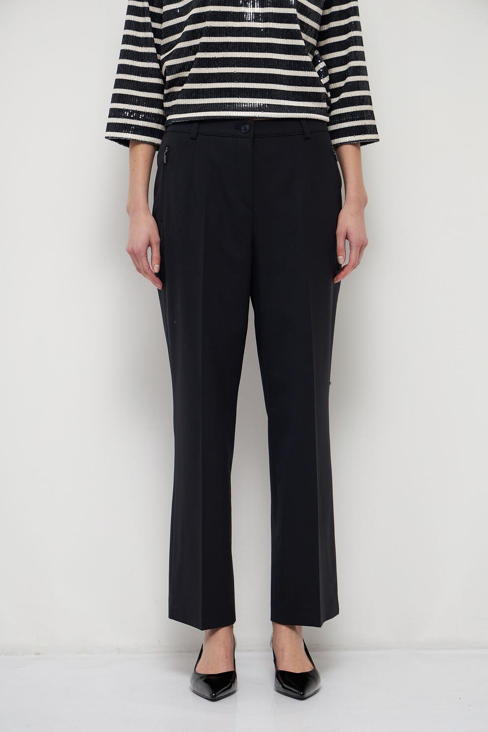 Брюки Gardeur чёрные прямые