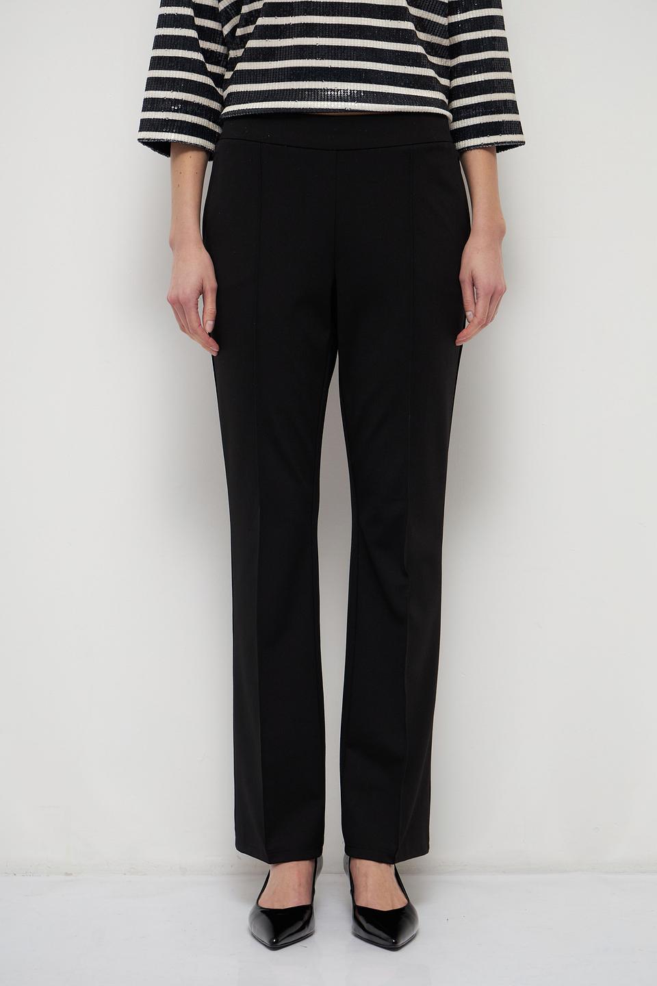 Брюки классические Lecomte чёрные