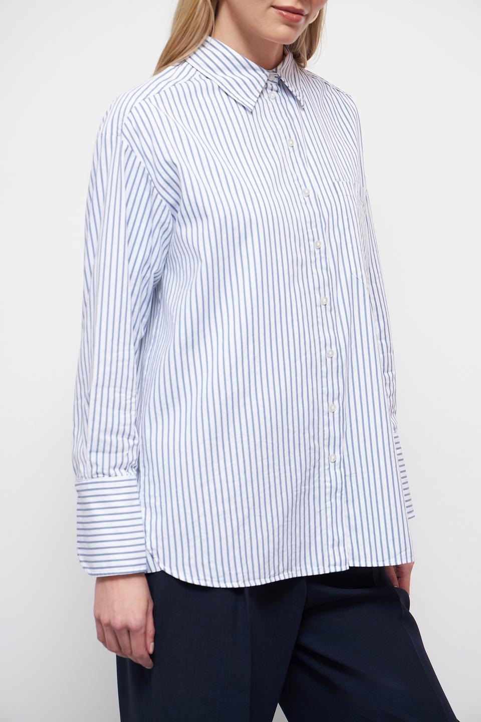 Рубашка Bugatti в полоску