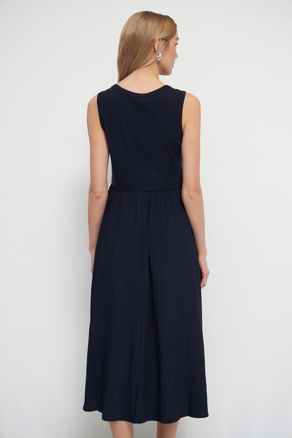 Платье Oui женское тёмно-синее
