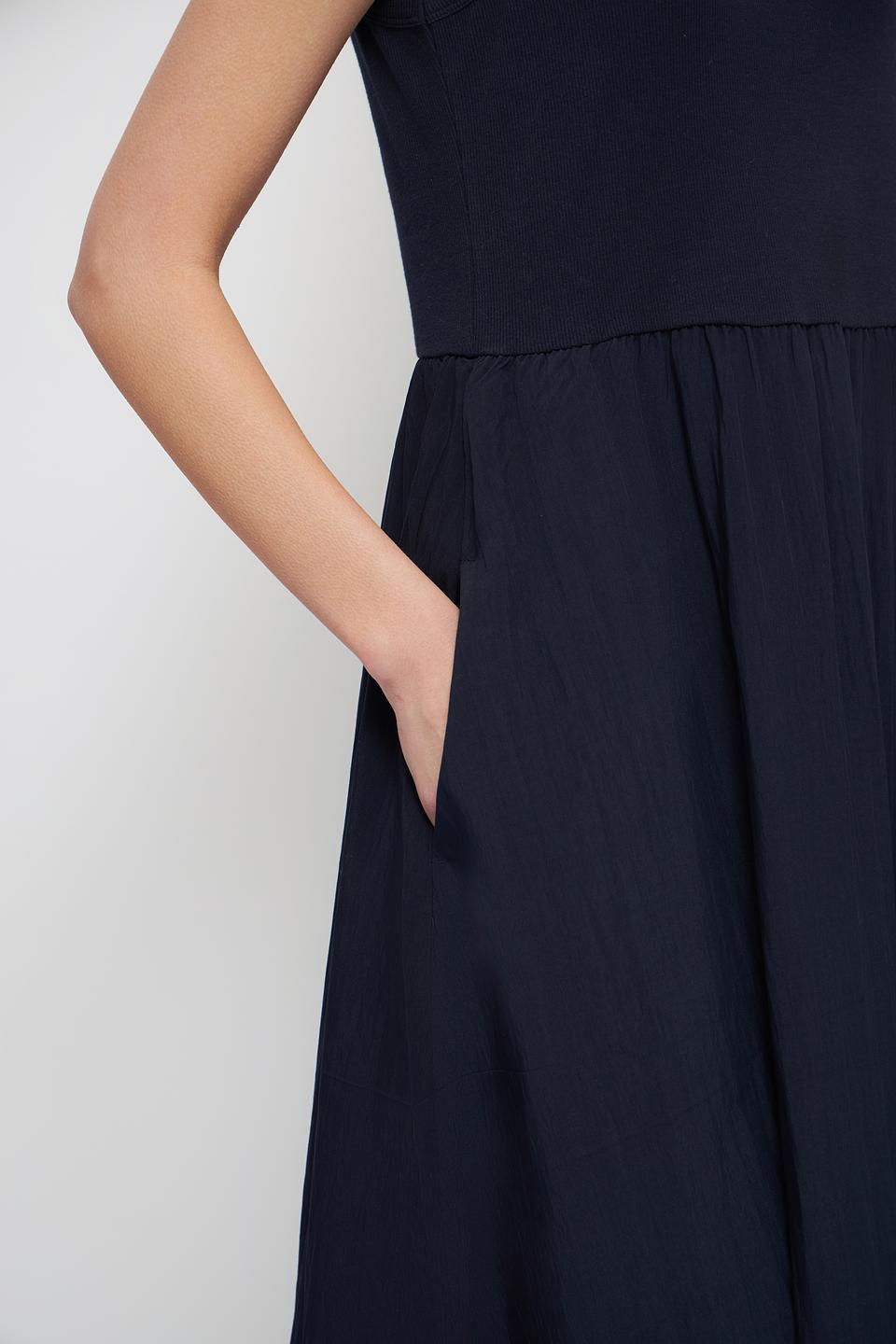 Платье Oui женское тёмно-синее