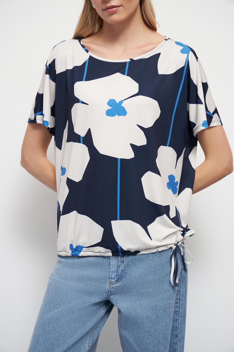 Блуза Oui с цветочным принтом