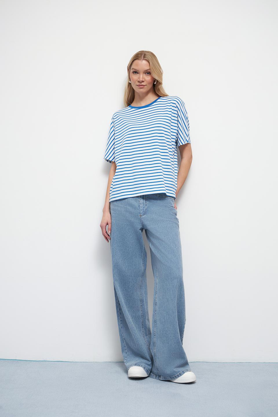 Футболка Oui в полоску