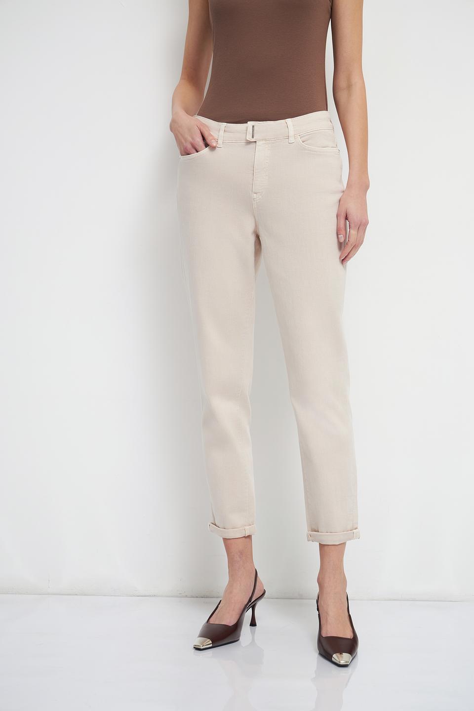 Брюки прямые Marc Cain бежевые
