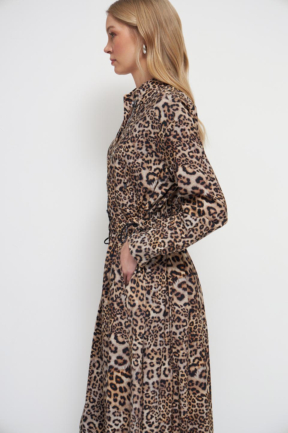 Платье Marc Cain леопардовый принт