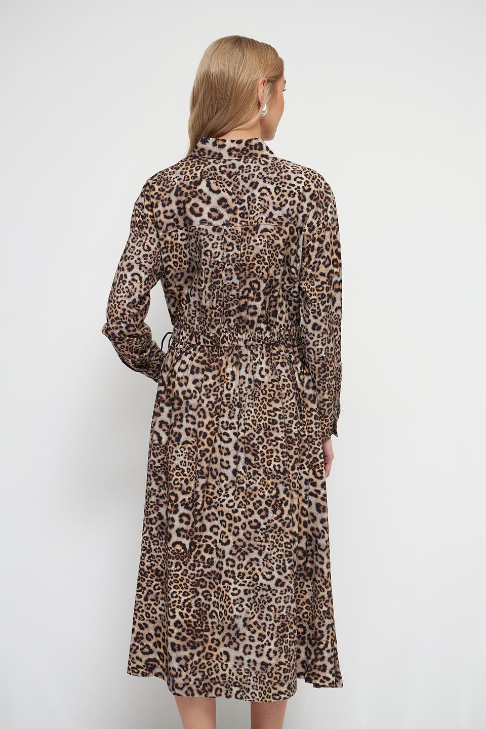 Платье Marc Cain леопардовый принт