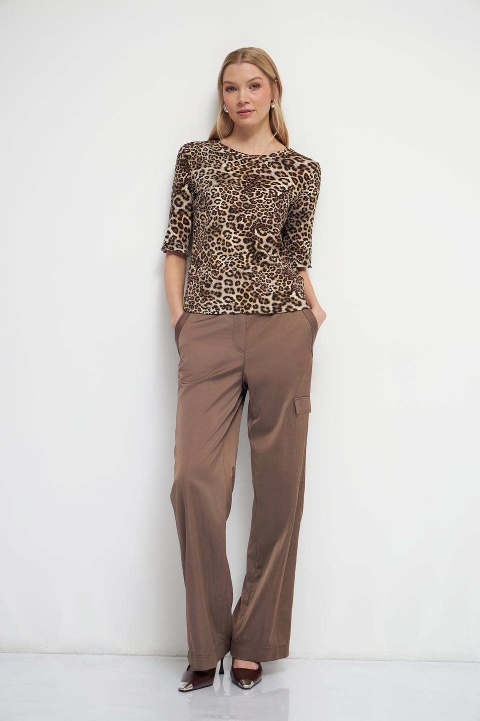 Футболка Marc Cain леопардовый принт