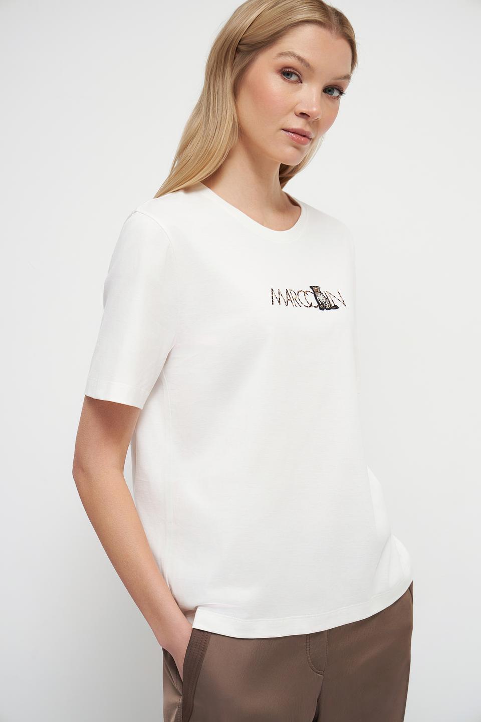 Футболка Marc Cain с логотипом