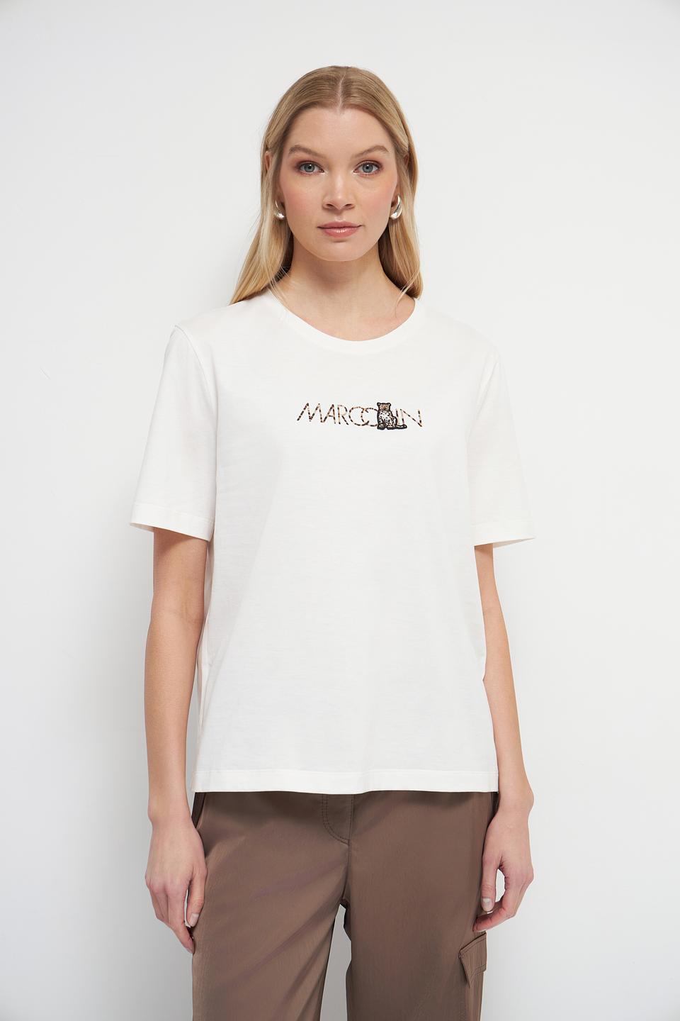 Футболка Marc Cain с логотипом