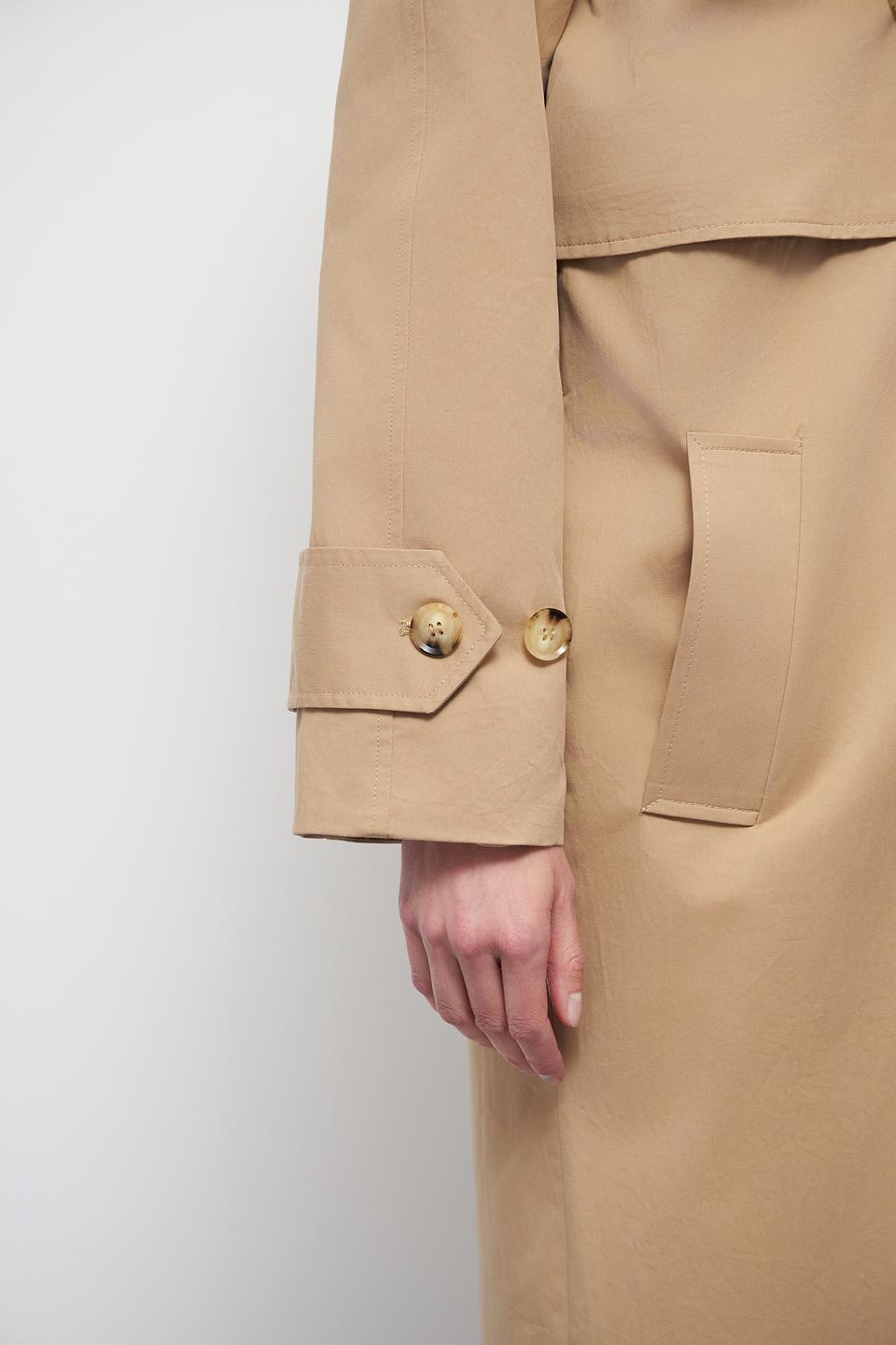 Плащ Oui бежевый