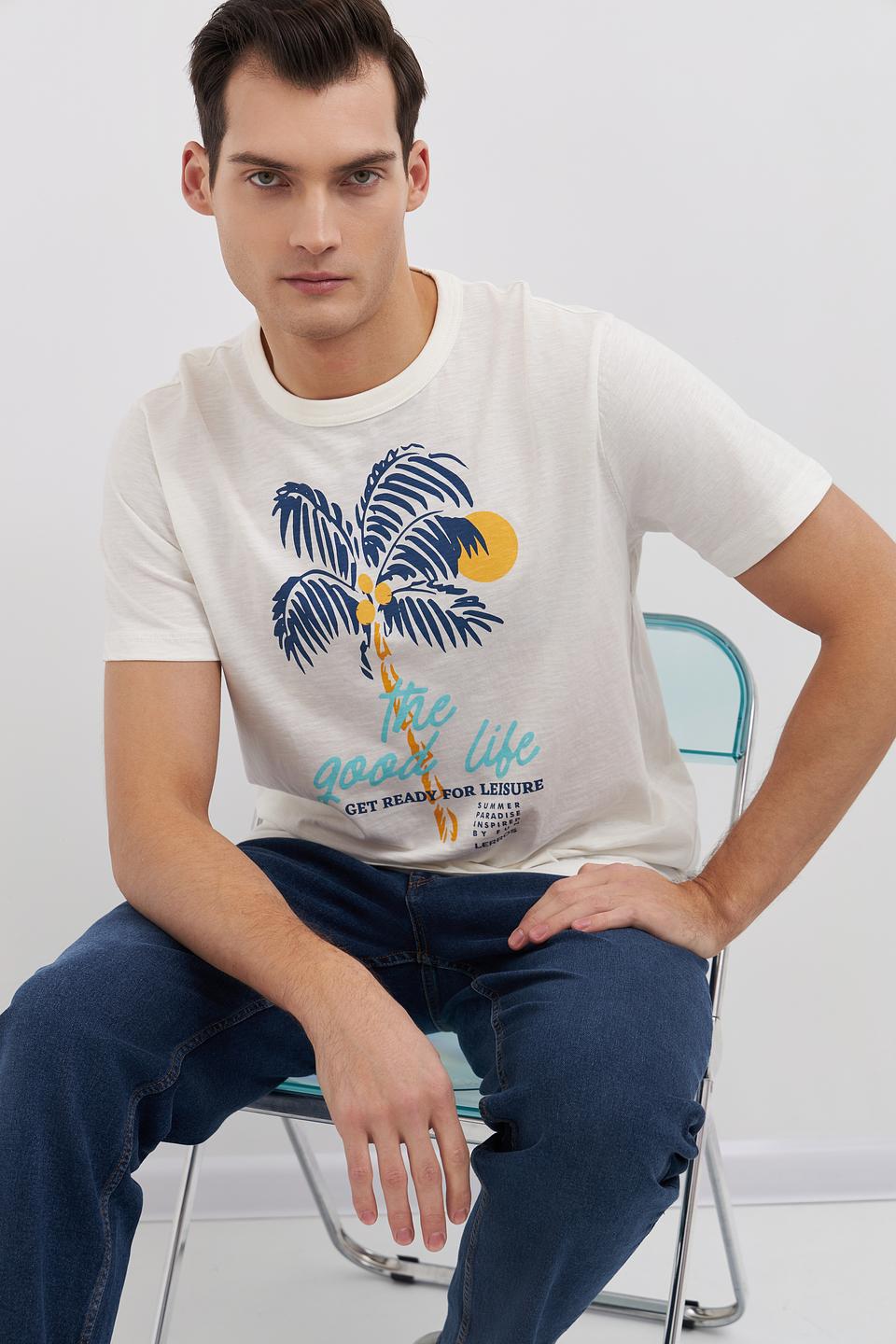 Футболка Lerros с пальмами