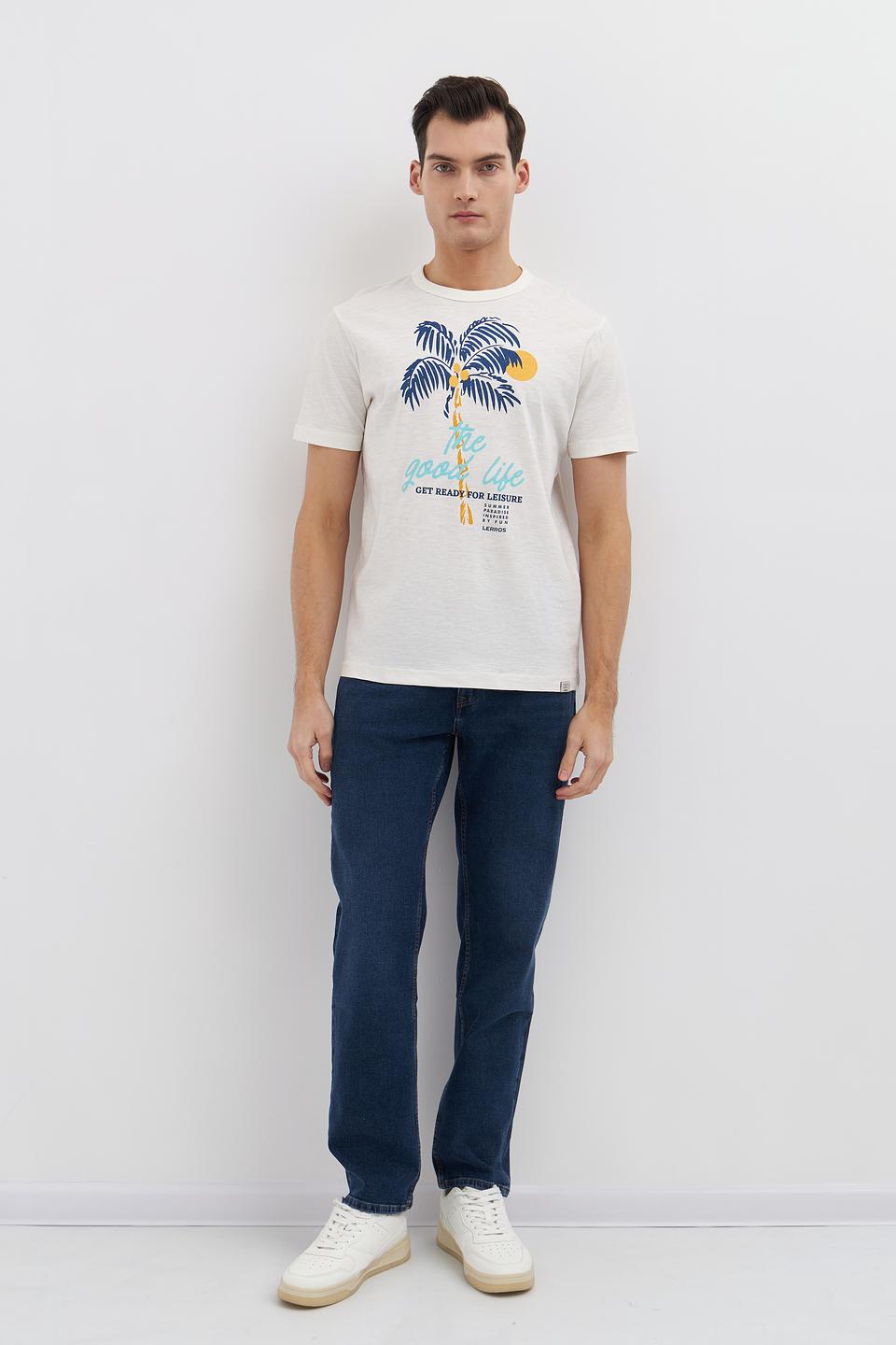 Футболка Lerros с пальмами