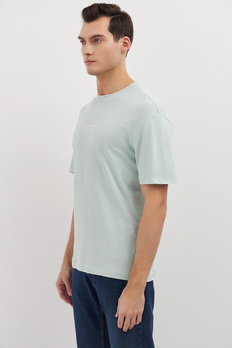 Футболка Tom Tailor denim мятная