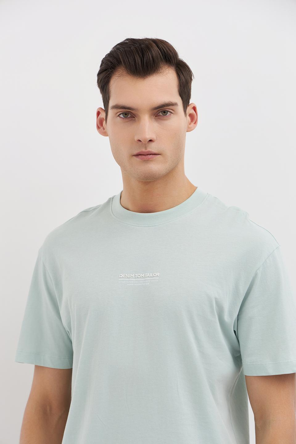 Футболка Tom Tailor denim мятная