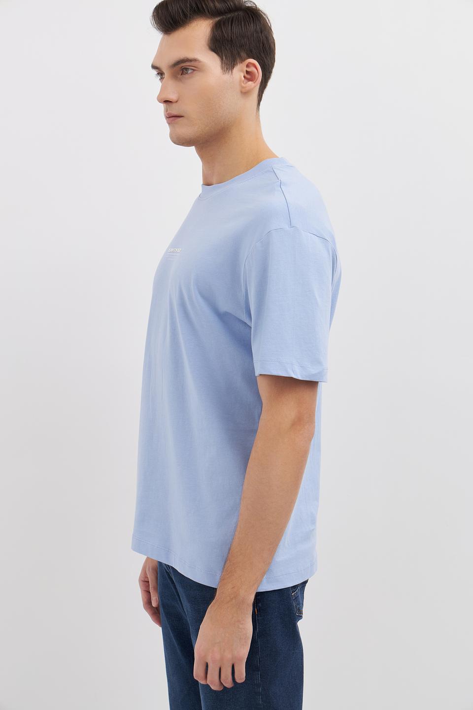 Футболка Tom Tailor denim голубая