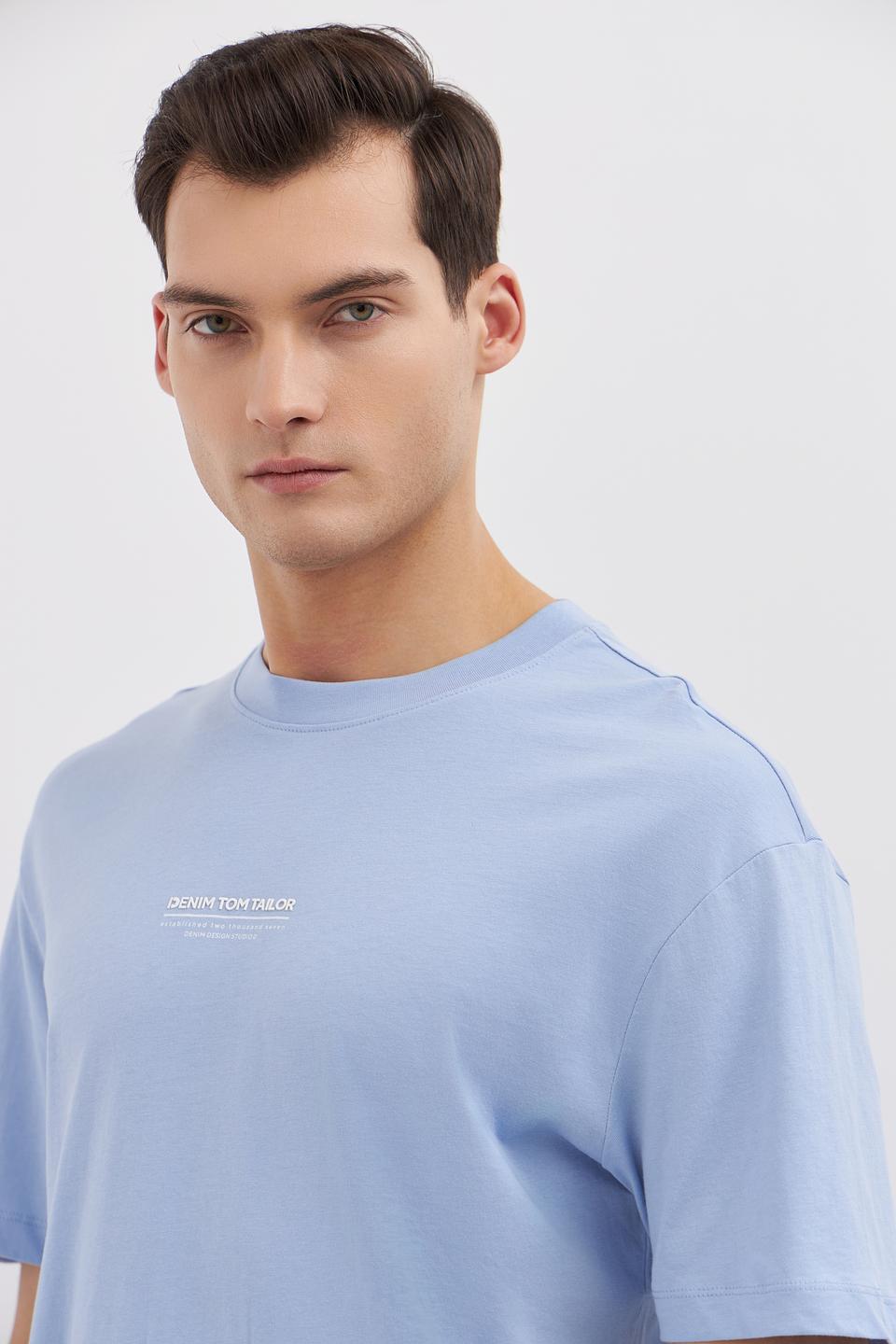 Футболка Tom Tailor denim голубая