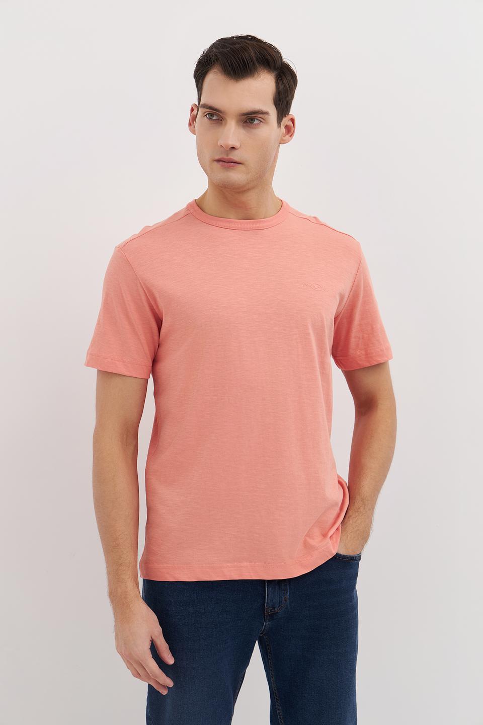 Футболка Tom Tailor персиковая