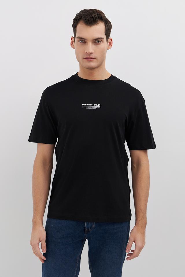 Футболка Tom Tailor denim чёрная