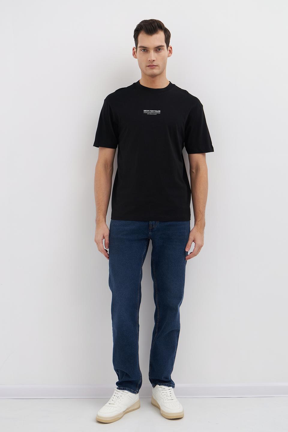 Футболка Tom Tailor denim чёрная