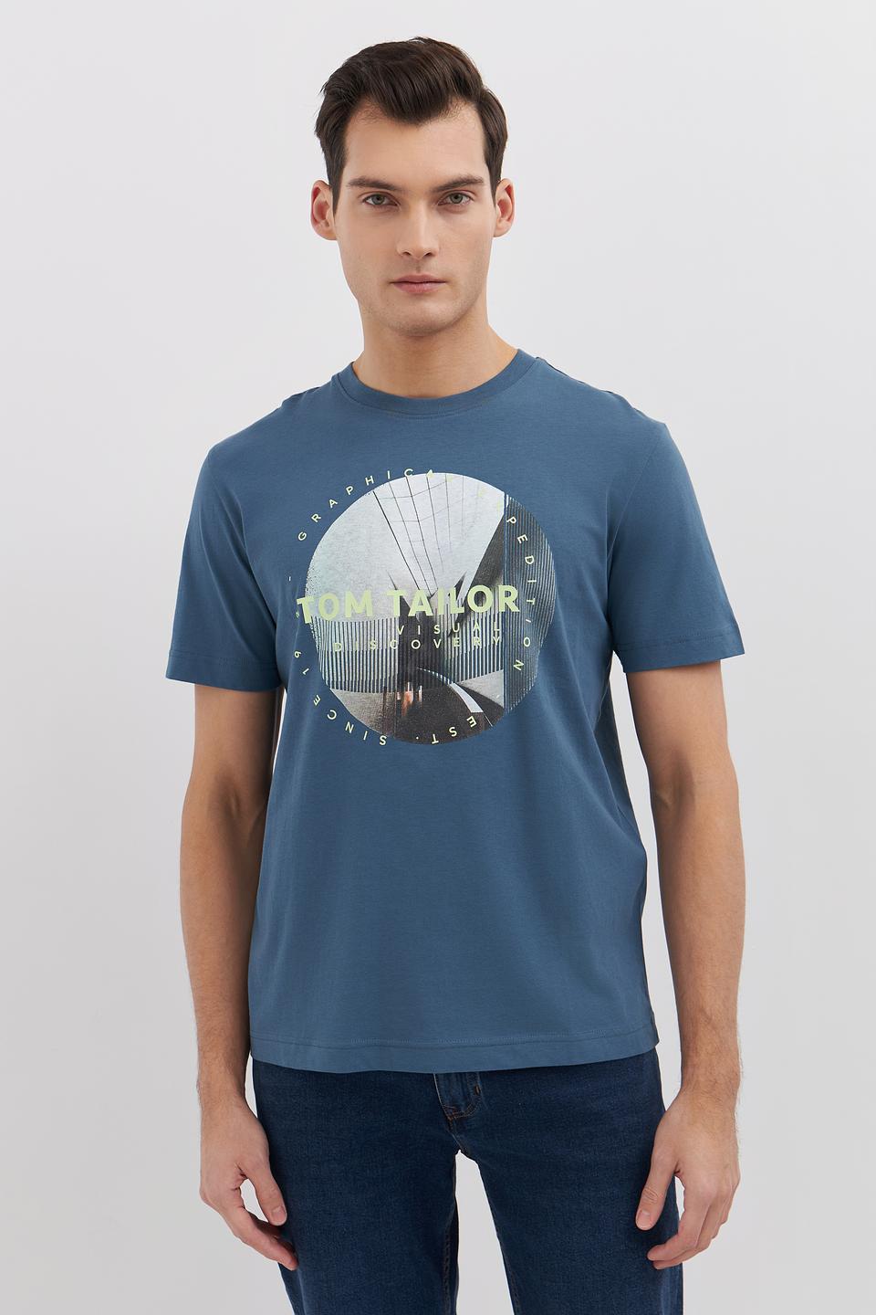 Футболка Tom Tailor graphic blue