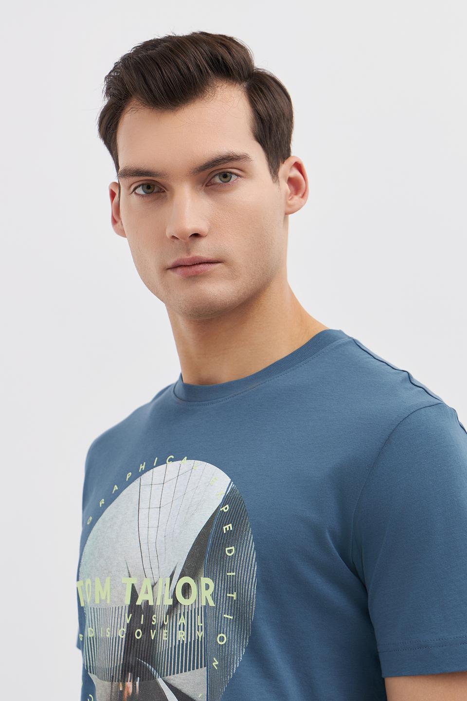Футболка Tom Tailor graphic blue