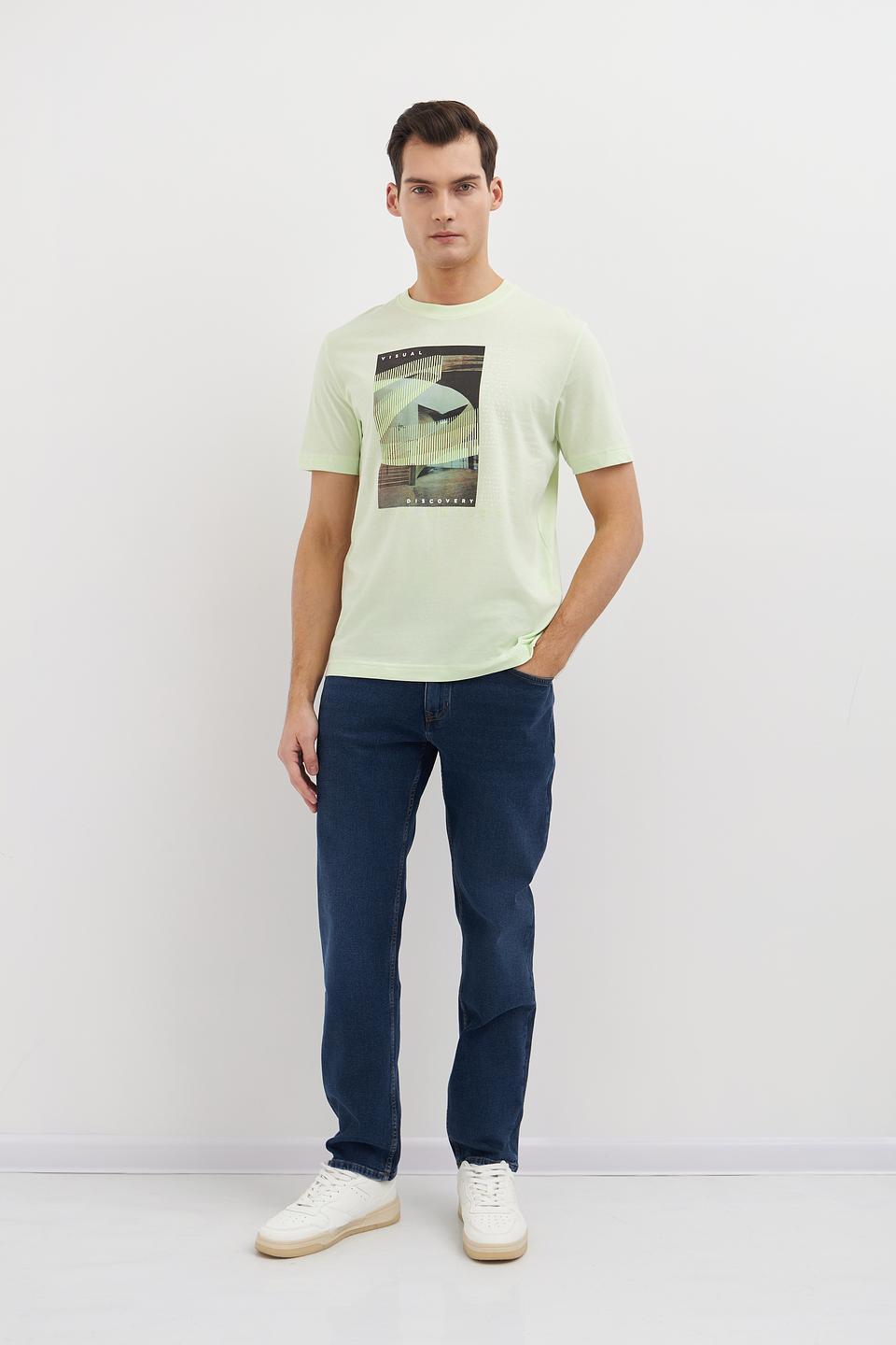 Футболка Tom Tailor с принтом лайм