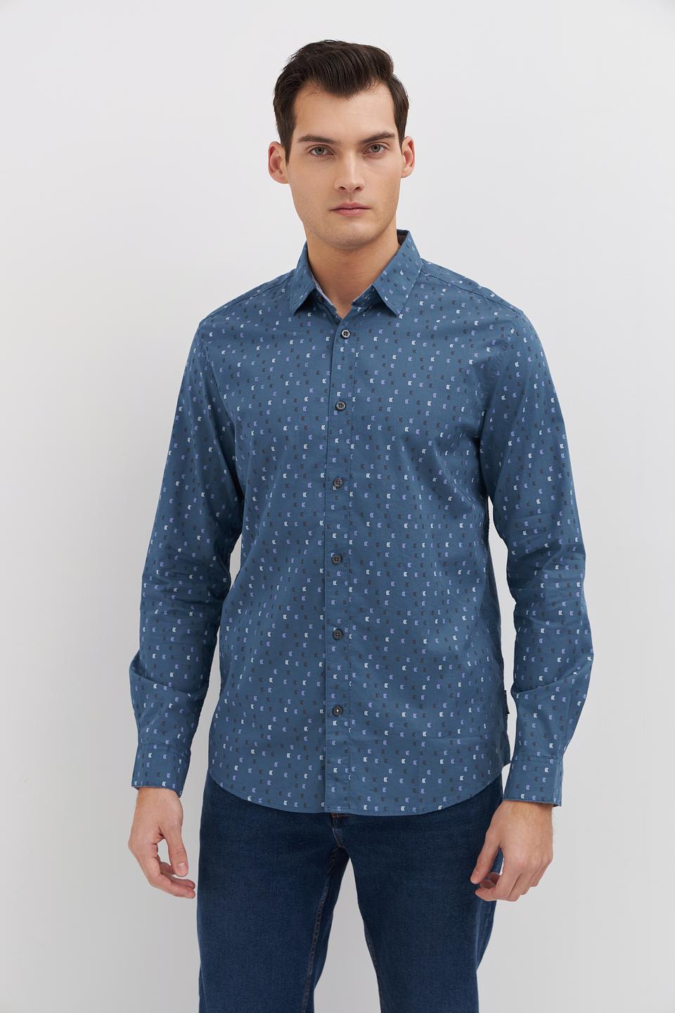 Рубашка дл Tom Tailor в мелкий принт