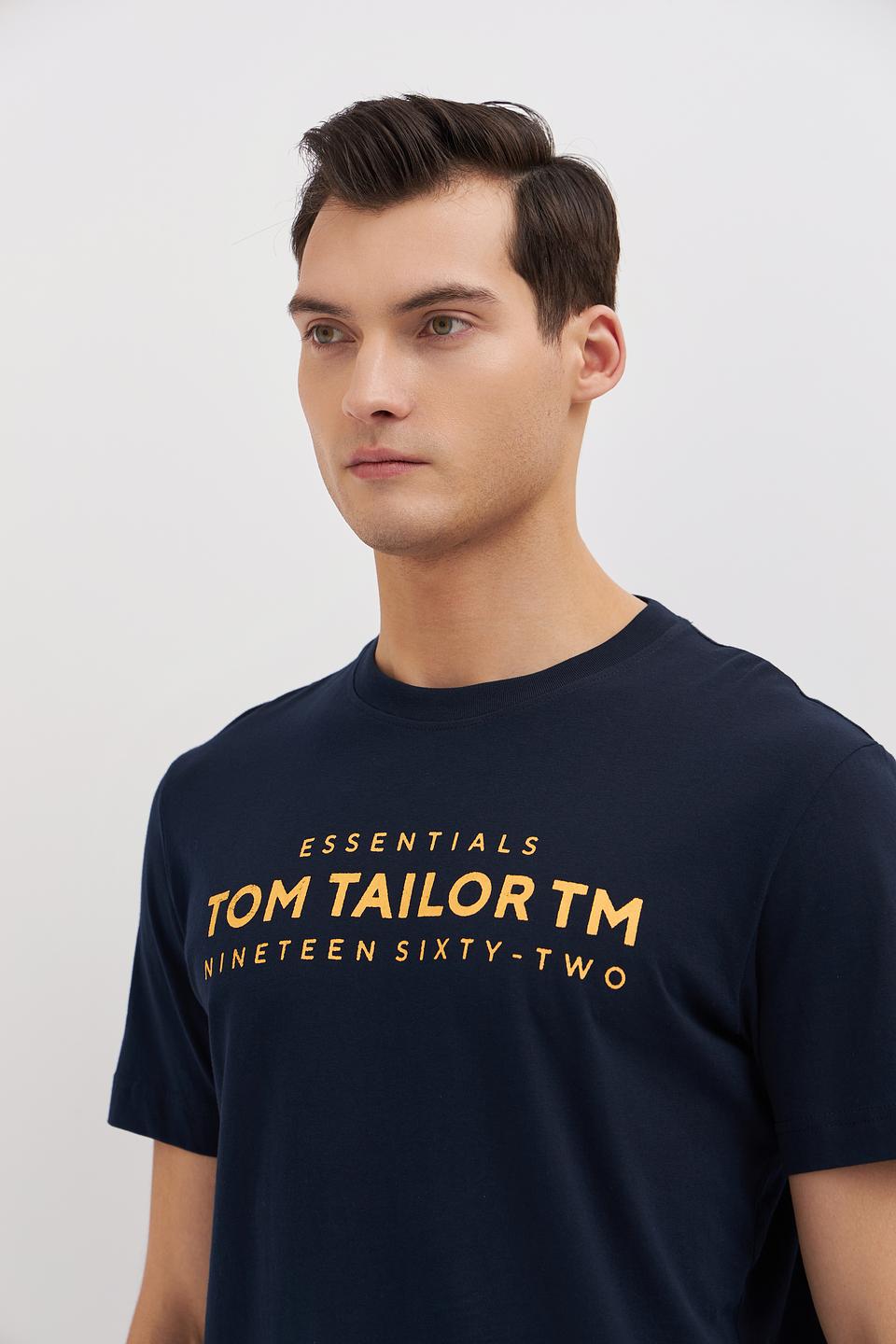 Футболка Tom Tailor essentials синяя