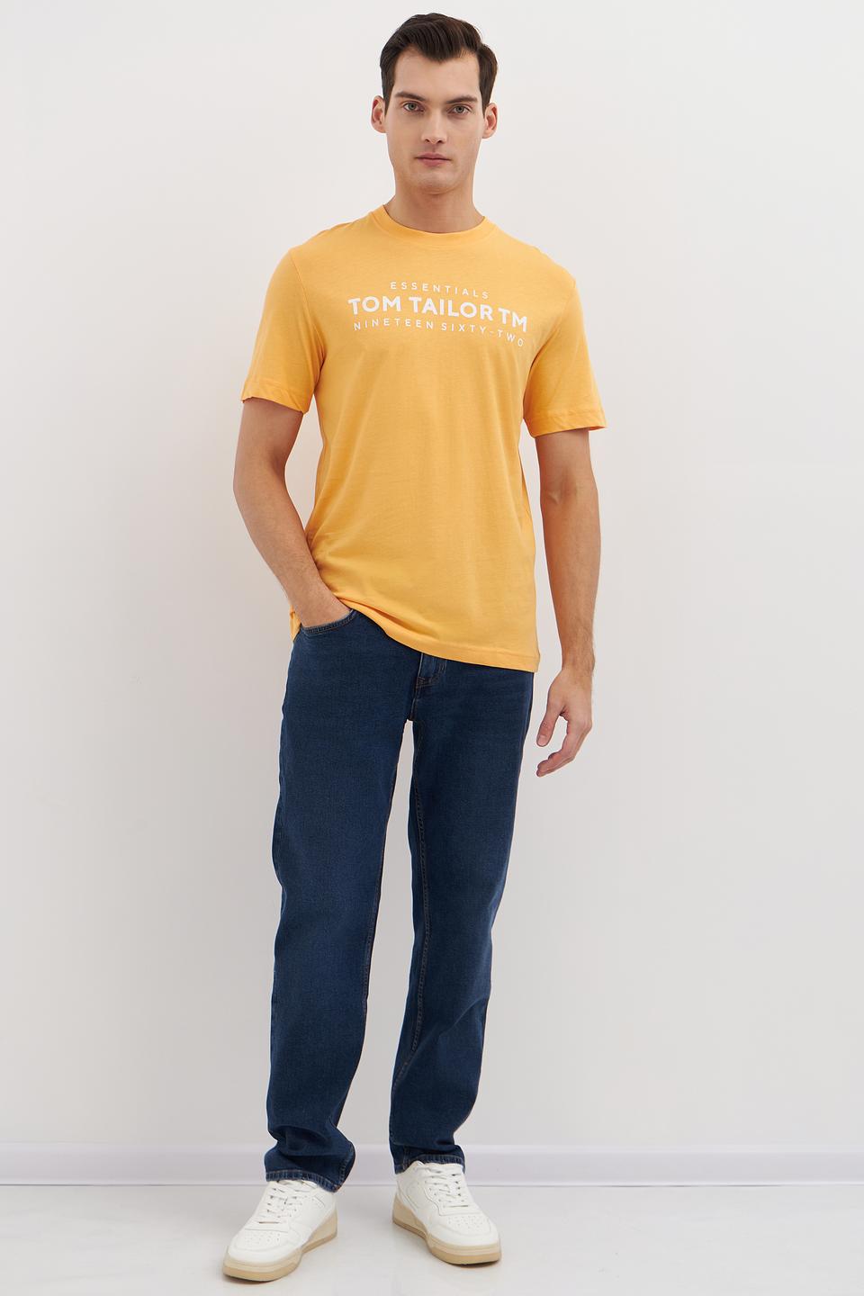 Футболка Tom Tailor Essentials горчичный