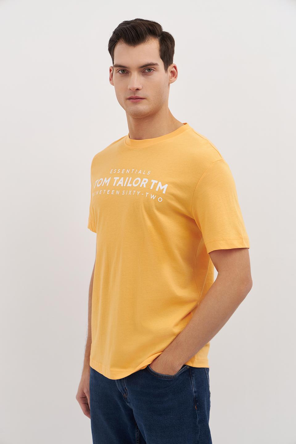 Футболка Tom Tailor Essentials горчичный