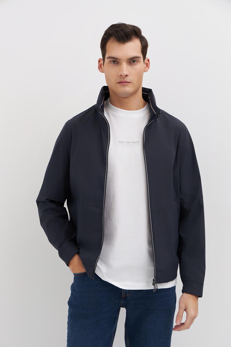 Ветровка Bugatti мужская тёмно-синяя