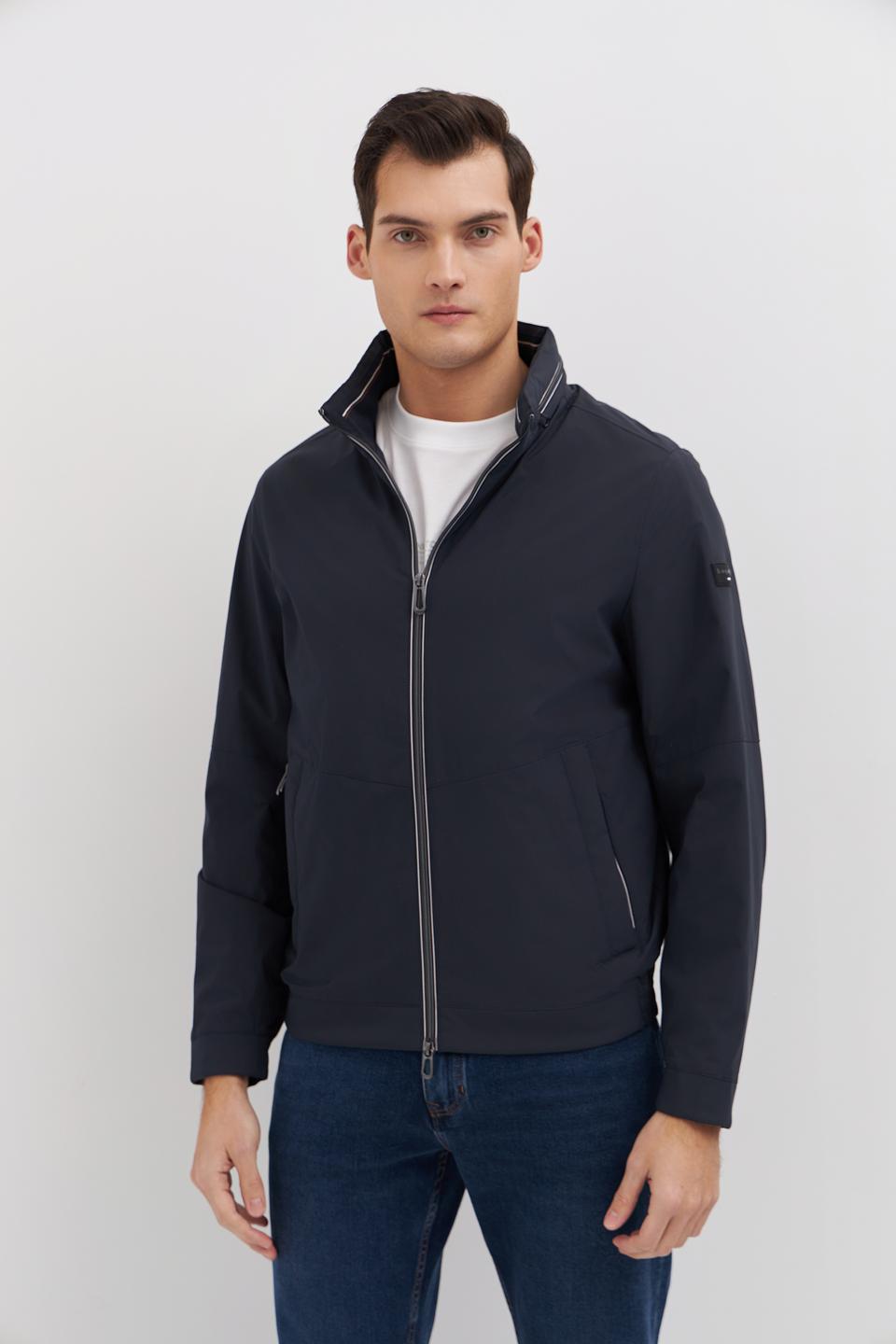 Ветровка Bugatti мужская тёмно-синяя