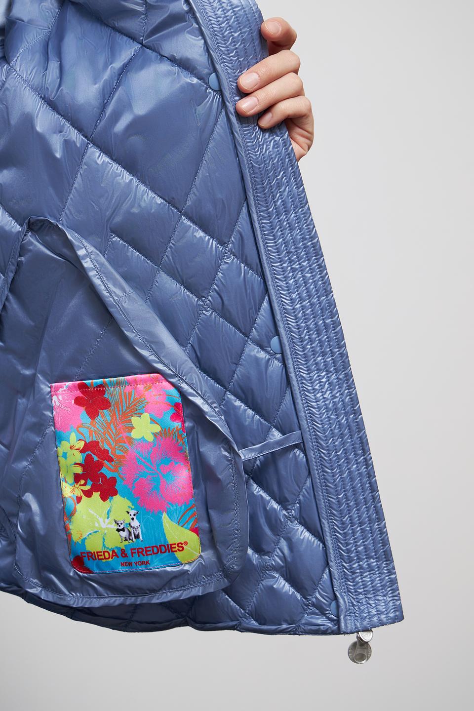 Куртка Frieda and Freddies стеганая голубая